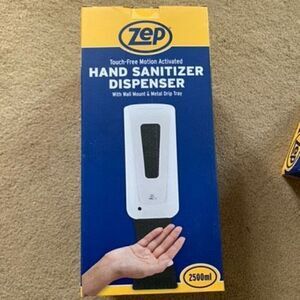 Zep Dispenser Extra Large Capacity With Wall Mount & Dip Tray Model TFHSU-2-2500